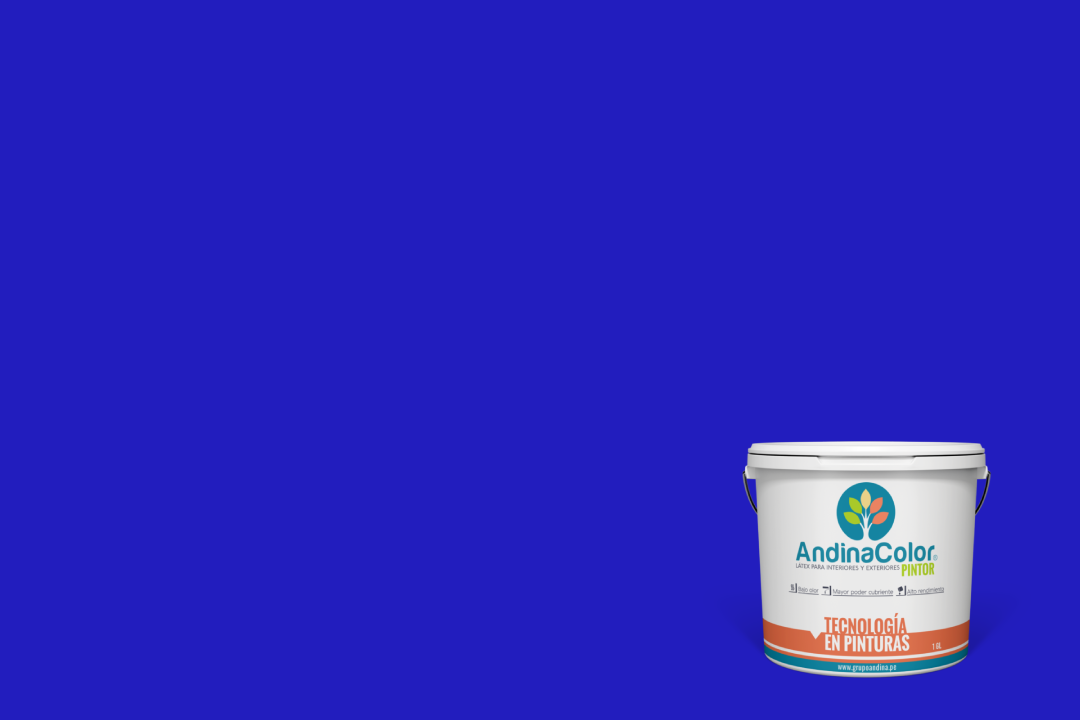 AndinaColor Pintor - Azul Eléctrico