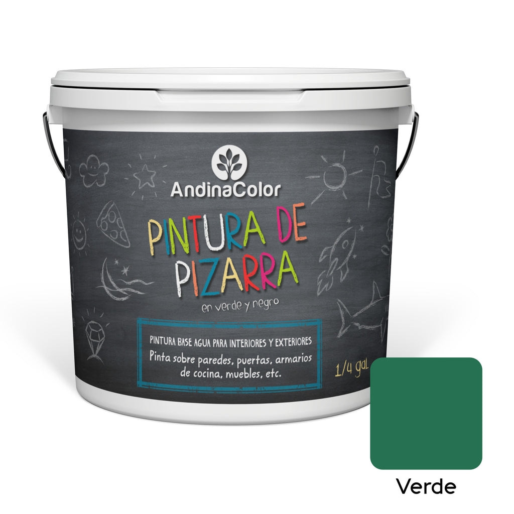 AndinaColor PINTURA DE PIZARRA - Color Verde